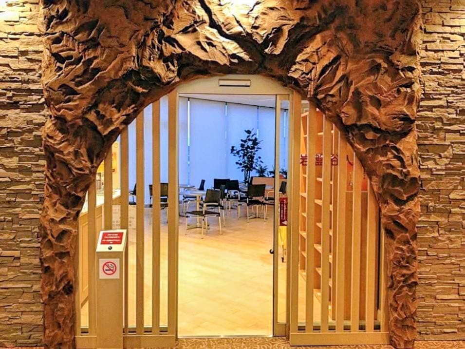 立体造形物施工例 岩ゲート